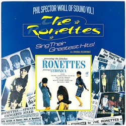 Ronettes LP Phil Spector wall of sound vol.1  kansi VG+ levy EX Käytetty LP