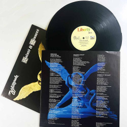 Whitesnake LP Saints & Sinners  kansi EX- levy VG+ Käytetty LP