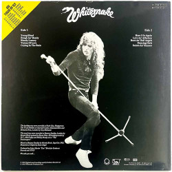 Whitesnake LP Saints & Sinners  kansi EX- levy VG+ Käytetty LP