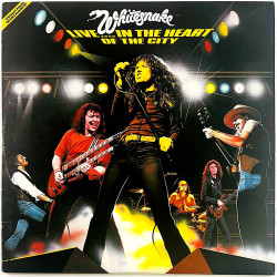 Whitesnake LP Live....in the heart of the city 2LP  kansi EX- levy EX Käytetty LP