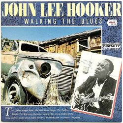 Hooker John Lee LP alking the blues  kansi EX levy EX Käytetty LP
