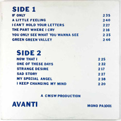 Scott Jack LP If Only  kansi VG levy EX- Käytetty LP