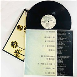 Eagles LP Hotel California  kansi EX levy EX Käytetty LP