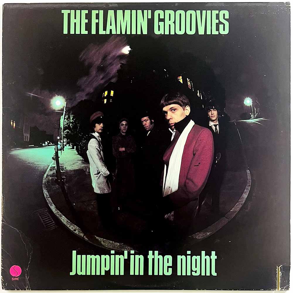 Flamin’ Groovies LP Jumpin in the night  kansi VG levy EX Käytetty LP