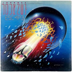 Journey LP Escape  kansi VG levy EX- Käytetty LP