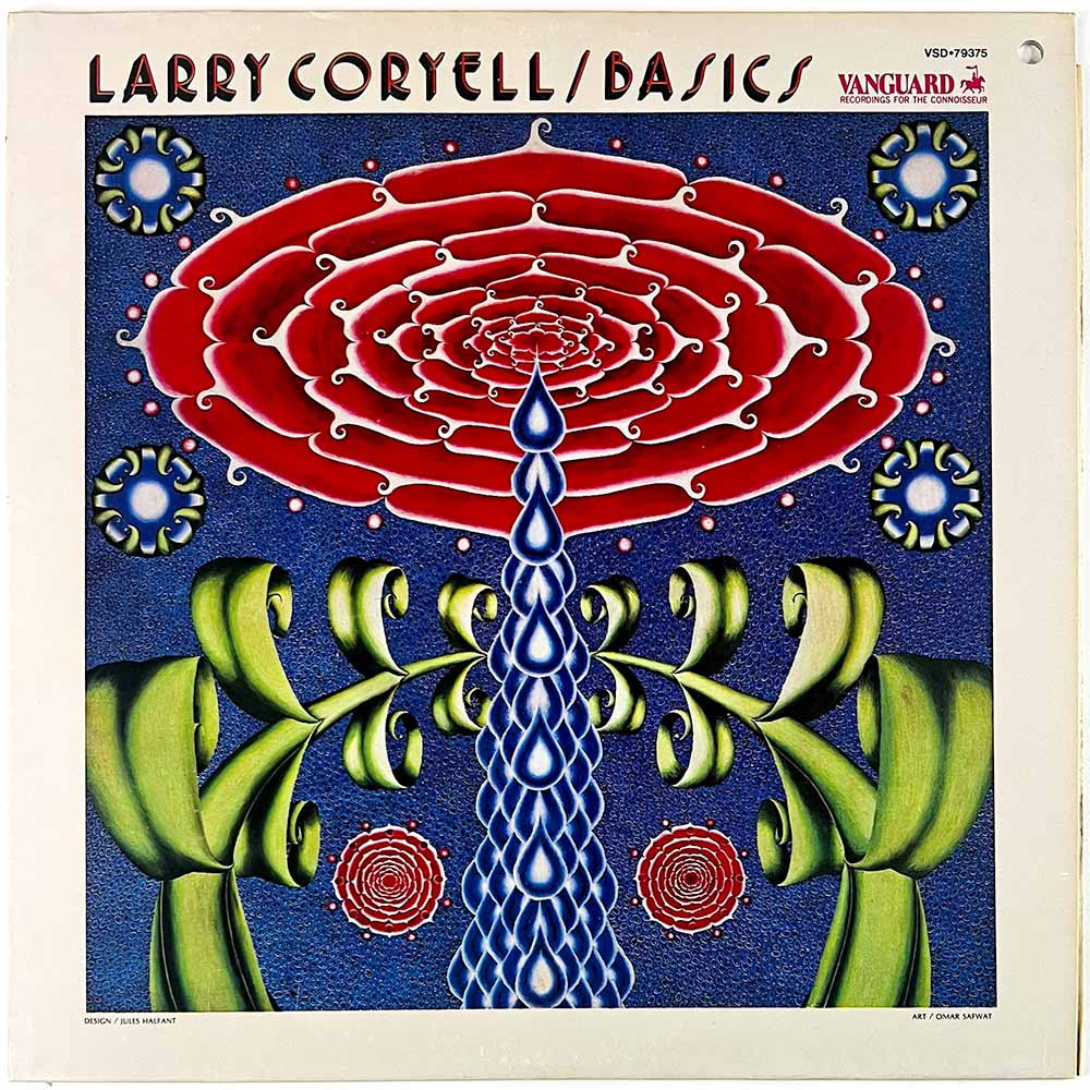 Coryell Larry LP Basics  kansi EX levy EX Käytetty LP