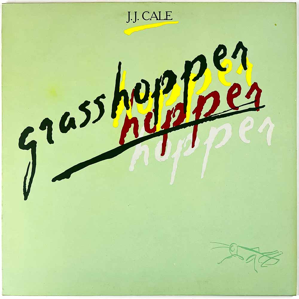 Cale J.J. LP Grasshopper  kansi EX levy EX Käytetty LP