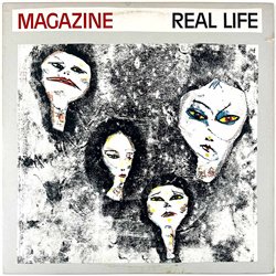 Magazine LP Real Life  kansi EX- levy EX- Käytetty LP