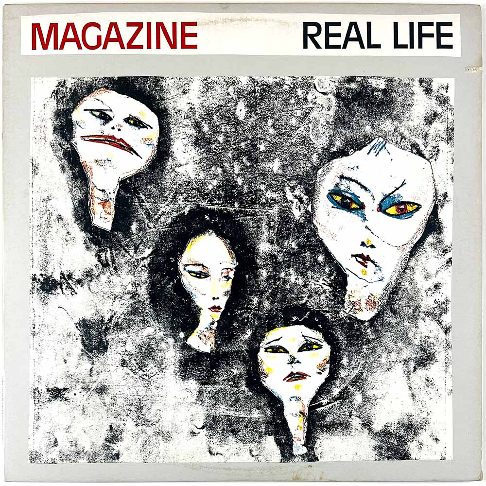 Magazine LP Real Life  kansi EX- levy EX- Käytetty LP
