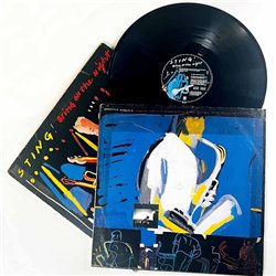 Sting LP Bring On The Night 2LP  kansi VG levy VG Käytetty LP