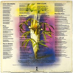 Bob Marley & The Wailers LP Kaya  kansi VG levy VG Käytetty LP
