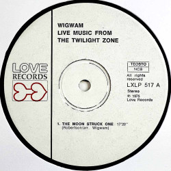 Wigwam 1975 LXLP 517/518 Live Music From The Twilight Zone 2LP Begagnat LP