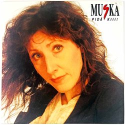 Muska LP Pidä kiii!  kansi EX levy EX Käytetty LP
