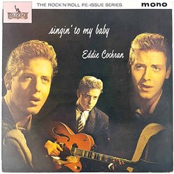 Cochran Eddie LP Singin’ to my baby  kansi EX levy EX Käytetty LP