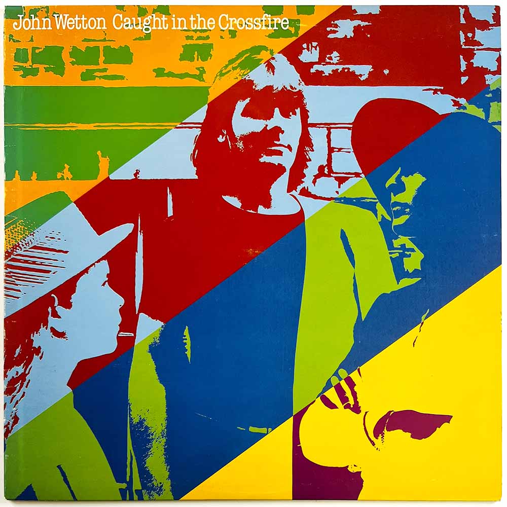 Wetton John 1980 EGLP 107 Caught in the Crossfire Begagnat LP
