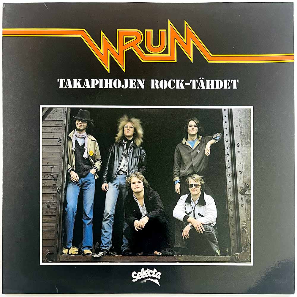 Wrum 1980 SELP 002 Takapihojen rock-tähdet Begagnat LP