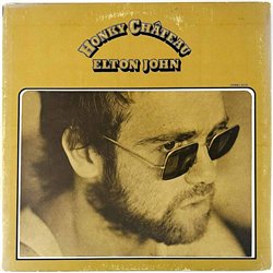 Elton John LP Honky Chateau  kansi VG levy VG Käytetty LP