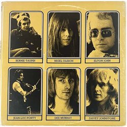 Elton John LP Honky Chateau  kansi VG levy VG Käytetty LP