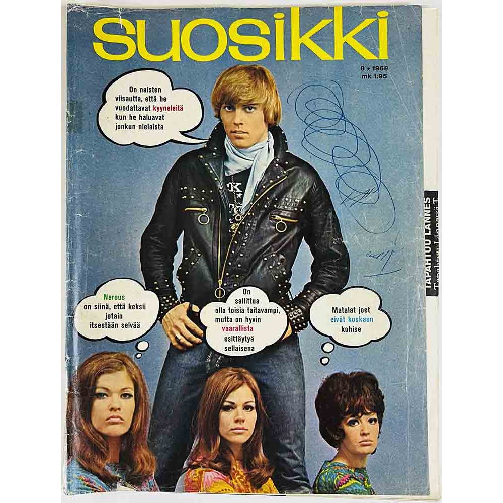 Suosikki 1968 8 Kesän kuumin tarina: Dannyn tytöt ja seksi aikakauslehti