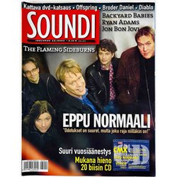 Soundi 2003 12 Eppu Normaali, Jon Bon Jovi, Offspring aikakauslehti