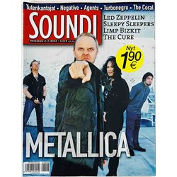 Soundi 2003 6-7 Metallica, Agents, Cure, Sleepy Sleepers aikakauslehti