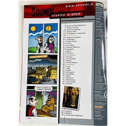 Soundi 2003 6-7 Metallica, Agents, Cure, Sleepy Sleepers aikakauslehti