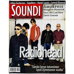 Soundi 2003 5 Radiohead, Amorphis, Jukka Gustavson aikakauslehti