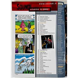 Soundi 2003 5 Radiohead, Amorphis, Jukka Gustavson aikakauslehti