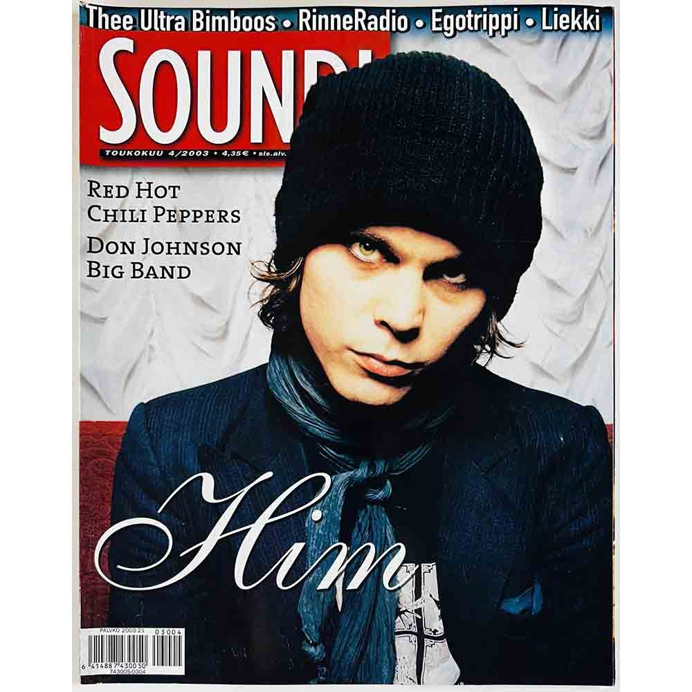 Soundi 2003 4 HIM, Ultra Bimboos, Rinner´Radio aikakauslehti