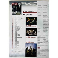 Soundi 2006 6-7 Teräsbetoni, Michael Monroe, Muse, Voivod aikakauslehti