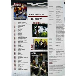 Soundi 2007 10 Alexi Laiho, Tarja Turunen, Kotiteollisuus aikakauslehti