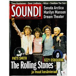 Soundi 2007 5 Rolling Stones, Ozzy Osbourne, Patti Smith aikakauslehti