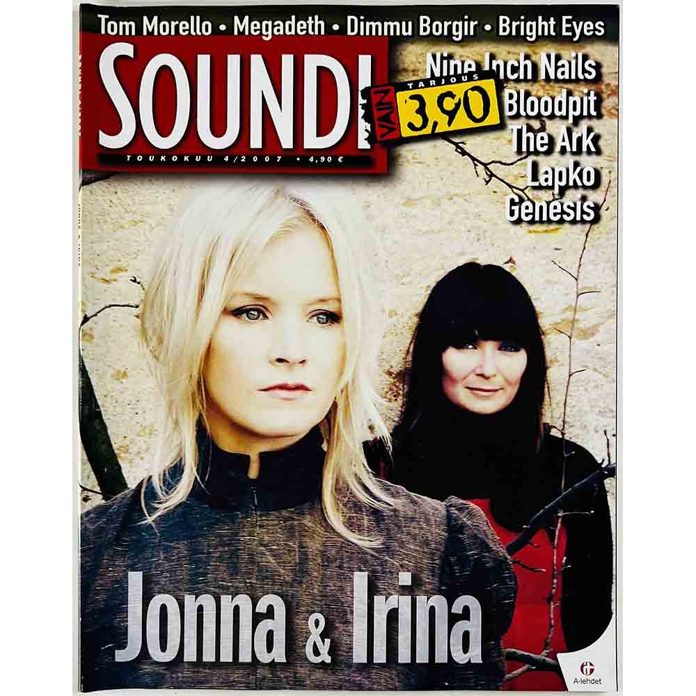 Soundi 2007 4 Jonna & Irina, Dimmu Borgir, Finntroll, Genesis aikakauslehti