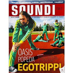 Soundi 2008 9 Oasis, Popeda, Egotrippi, Volbeat aikakauslehti