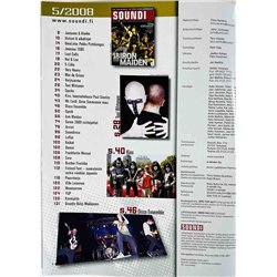 Soundi 2008 5 18 sivun Iron Maiden spesiaali! aikakauslehti