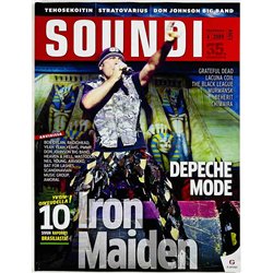 Soundi 2009 4 Depeche Mode, Iron Maiden Brasiliassa aikakauslehti