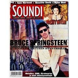 Soundi 1999 1-2 Bruce Springsteen, Nightwish, Eppu Normaali begagnade magazine