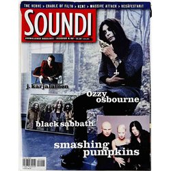 Soundi 1998 6 Ozzy Osbourne, Smashing Pumpkins, KENT begagnade magazine