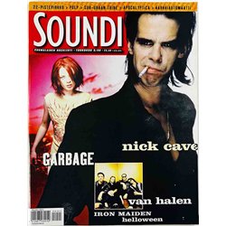Soundi 1998 5 Nick Cave, Garbage, Van Halen, Iron Maiden begagnade magazine