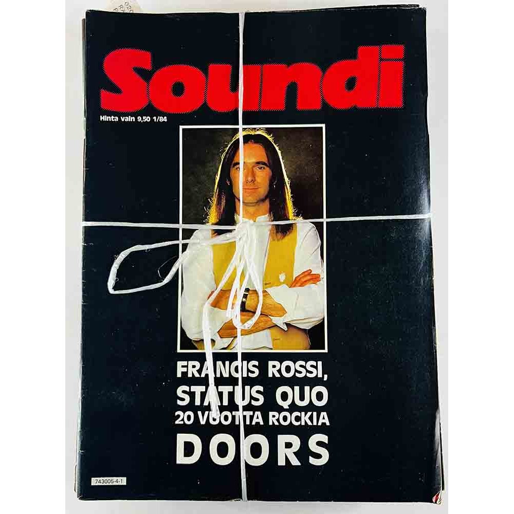 Soundi vuosikerta 1984 1 - 12 1984 12 numeroa begagnade magazine