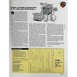 Soundi 1992 Syyskuu Cure, Faith No More, Maggie Reilly begagnade magazine