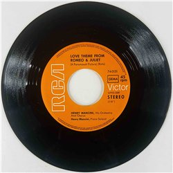 Mancini Henry Käytetty 7” ei kuvakantta Love Theme From Romeo & Juliet  kansi Ei kuvakantta levy EX- vinyylisingle