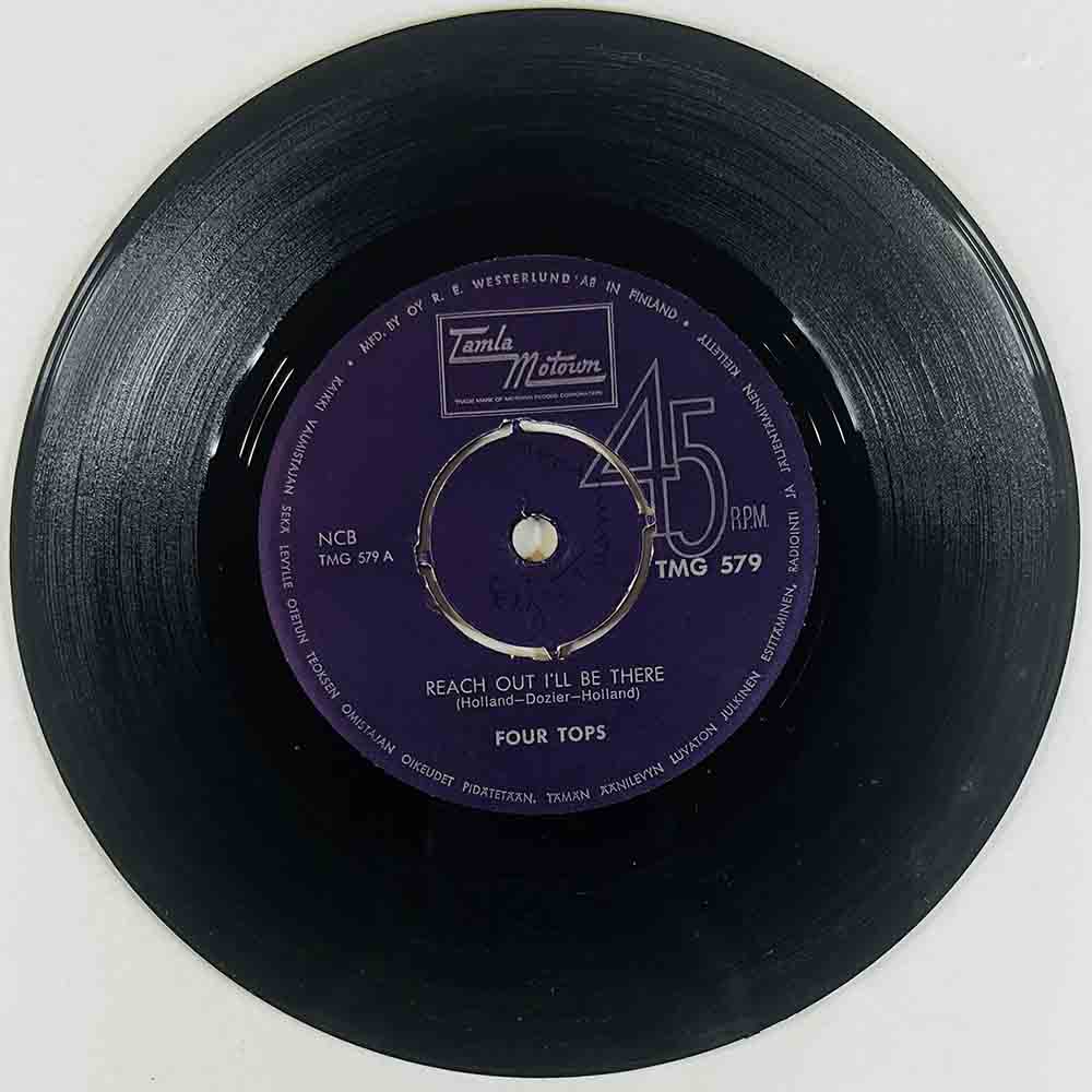 Four Tops 1966 TMG 579 Reach out I’ll be there / Until your love someone second hand single