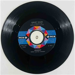 Johnny Käytetty 7” ei kuvakantta Ihana aamu / Luulet vaan  kansi Ei kuvakantta levy VG+ vinyylisingle