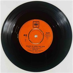 Ots Georg Käytetty 7” ei kuvakantta Kun päättyy työ / Uudelleen jos luokses tulla voisin  kansi Ei kuvakantta levy EX- vinyylisi