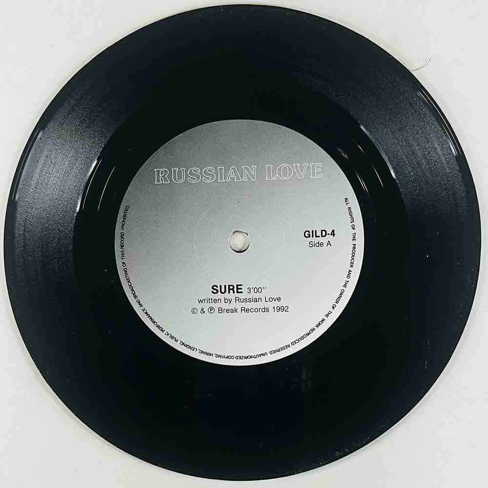 Russian Love 1992 GILD-4 Sure / Lonely second hand single