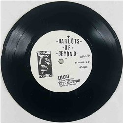 Harlots Of Beyond 1989 Zombie-001 Black Madonna / Woo + wet dream second hand single