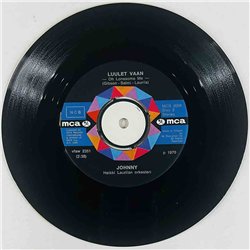 Johnny Käytetty 7” ei kuvakantta Ihana aamu / Luulet vaan  kansi Ei kuvakantta levy EX vinyylisingle