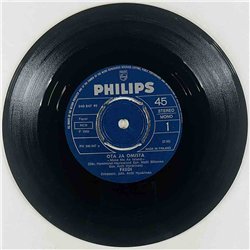 Fredi Käytetty 7” ei kuvakantta Ota ja omista / Kaikki tietää sen  kansi Ei kuvakantta levy VG+ vinyylisingle