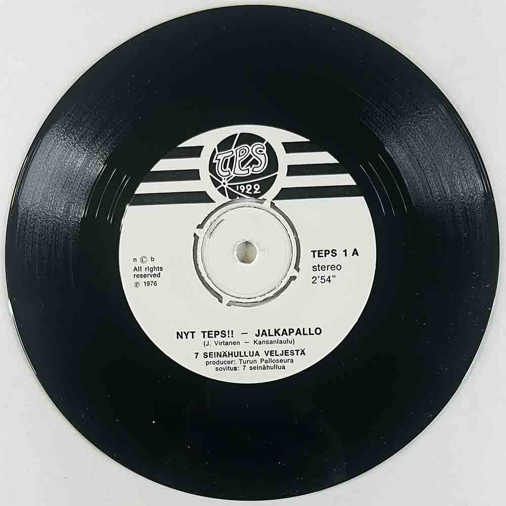 7 Seinähullua Veljestä Käytetty 7” ei kuvakantta Nyt Teps!! - Jalkapallo / Nyt Teps!! - Jääkiekko  kansi Ei kuvakantta levy EX v